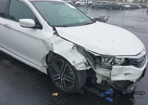 2017 Honda Accord Sport z USA, uszkodzony, nr VIN 1HGCR2F50HA169945